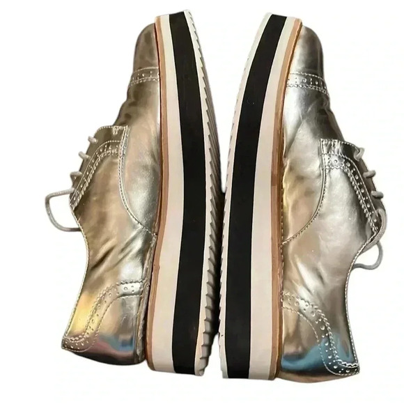 Halogen x Atlantic-Pacific ‘The Flatform Derby’ Woman’s Size 9 - Picture 6 of 7